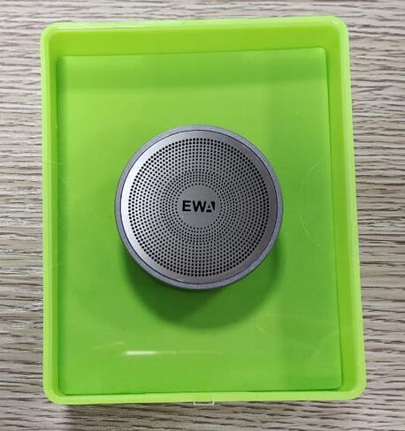مكبر صوت بلوتوث EWA A109mini مع مشعاع جهير، جهير مؤثر محسن، مكبر صوت عالي محمول، مكبر صوت لاسلكي مثالي للسفر للمنزل والمشي لمسافات طويلة والمزيد (رمادي) in Kuwait