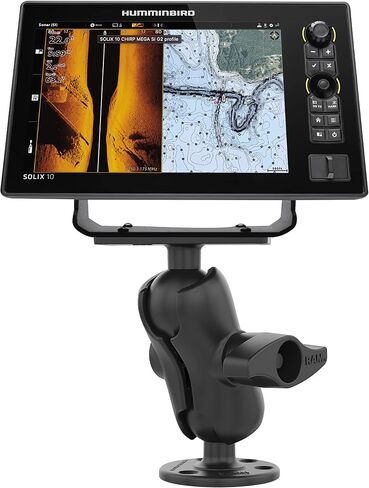 Ram Mount Flat Surface Short Arm Mount يناسب Humminbird Helix 9, 10 & 12 in Saudi Arabia