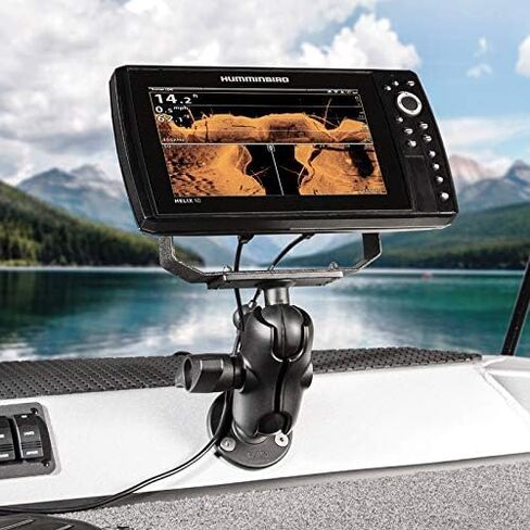 Ram Mount Flat Surface Short Arm Mount يناسب Humminbird Helix 9, 10 & 12 in Saudi Arabia