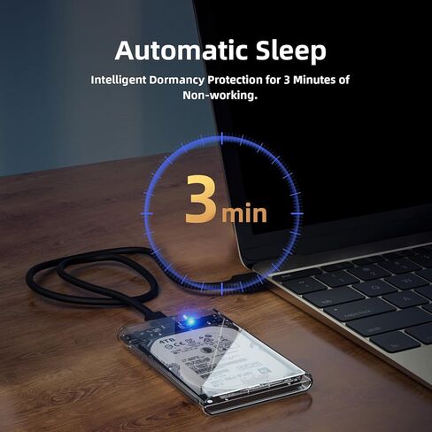 2.5-Inch HDD/SSD External Hard Drive Enclosure in Kuwait