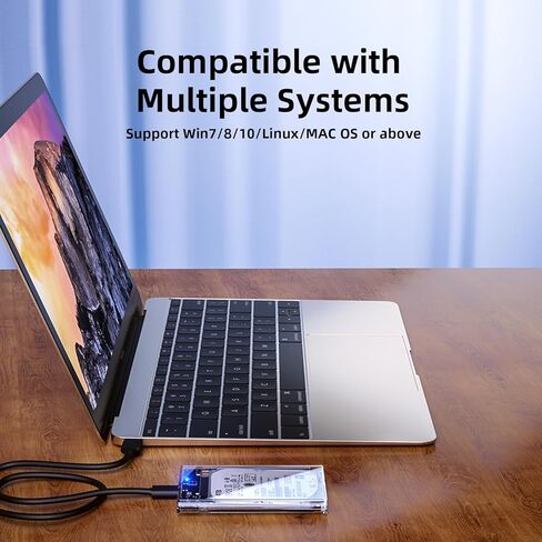 2.5-Inch HDD/SSD External Hard Drive Enclosure in Kuwait