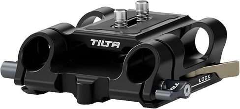 Tilta Universal 15mm LWS Baseplate | TA-UBP-B (Black) | 15mm LWS baseplate with ARCA receiver and modular design for Tilta cages, DJI gimbals and rod-based accessories in Kuwait