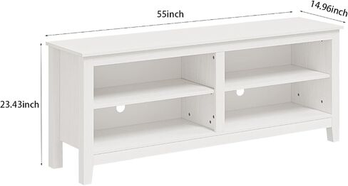 Panana Black TV Stand for 50 inch TV, Storage Shelves, Entertainment Center, Media Console, Living Room, Bedroom in Kuwait