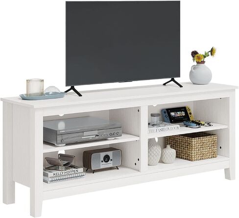 Panana Black TV Stand for 50 inch TV, Storage Shelves, Entertainment Center, Media Console, Living Room, Bedroom in Kuwait