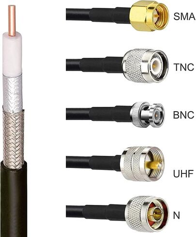 XRDS -RF KMR400 RF Coaxial Cable 50 Ohm Low Loss Coax Cable with NO Connectors 200FT in Saudi Arabia
