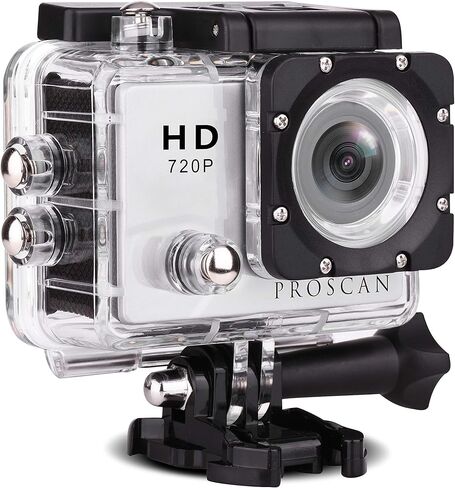 بروسكان كاميرا اكشن مقاومة للماء حتى عمق 30 متر مع شاشة ال سي دي 2 انش بزاوية رؤية واسعة 720 بكسل HD in Kuwait