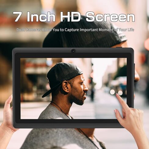 تابلت NEWISION مقاس 7 بوصة بنظام Android 11 بسعة تخزين 32 جيجابايت، جهاز لوحي Android بسعة 3 جيجابايت للأطفال الصغار (قابل للتوسيع 512 جيجابايت)، تطبيق للأطفال مثبت مسبقًا للتحكم الأبوي، كمبيوتر لوحي، كاميرا مزدوجة، النوع C (وردي) in Kuwait