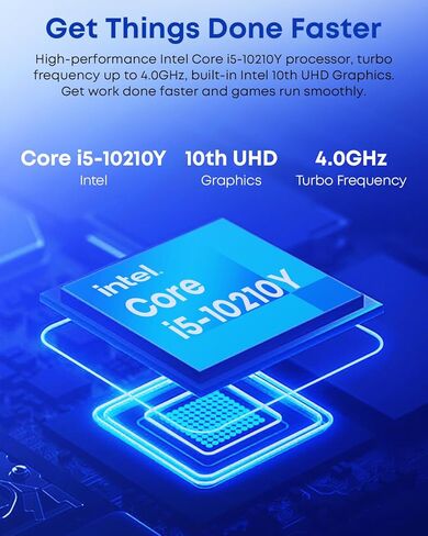 CHUWI 2023 UBook X Windows Tablet 12 بوصة، 512 جيجا SSD 12 جيجا رام، انتل كور i5-10210Y، شاشة لمس تابلت Windows 11، 1 تيرابايت SSD، 2160x1440 IPS، 2.4G/5G WiFi، كاميرا مزدوجة، 5000 مللي أمبير، HDMI، BT 5.0 in Kuwait