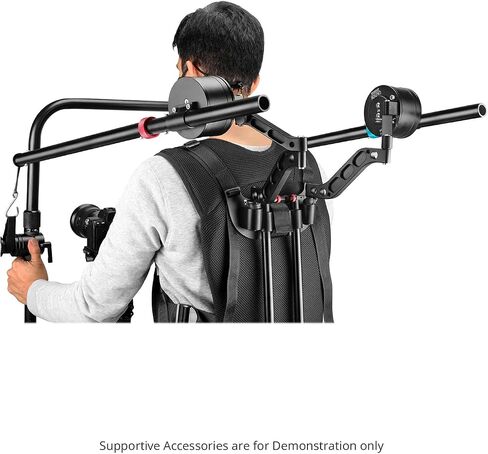 جهاز دعم الجسم PROAIM Hawk لكاميرات Gimbals | للكاميرا ذات المحورين-المثبتات/المثبتات المحمولة | عروض الحمولة 7.5-11 كجم / 16.5-24 رطل (ST-HWK-01) in Saudi Arabia
