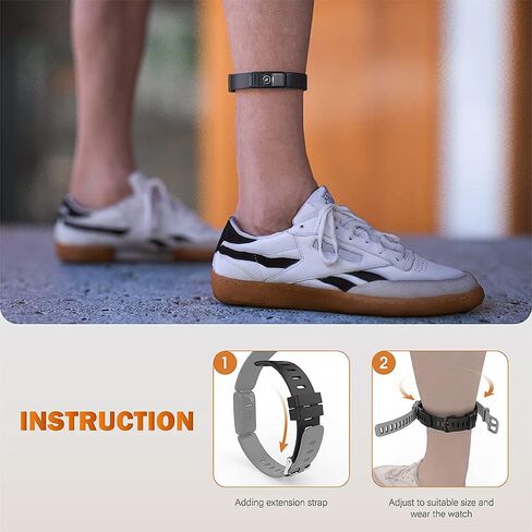 TUSITA 2-PACK الكاحل وحزام تمديد المعصم بحجم أكبر متوافق مع Fitbit Ace 1 2 3، Inspire 1 2 3، Inspire HR، Luxe، Alta، Alta HR in Kuwait