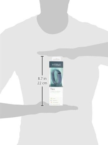 يناسب سوار معصم فيتبيت Flex اللاسلكي للنشاط والنوم، رمادي داكن in Kuwait