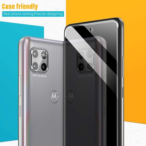 Unique Me [ 2+3 Pack Compatible with Motorola One 5G Ace Tempered Glass + Camera Lens Protector Screen Protector [Easy Installation][HD Clear][9H Hardness]【Not for Moto G 5G/One 5G/One 5G UW】 in Kuwait