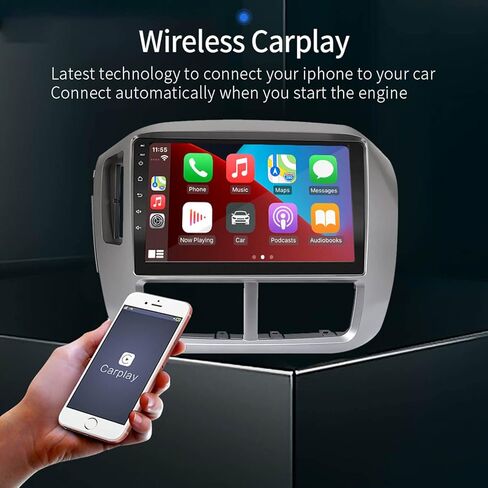 for Honda-Pilot 2006 2007 2008 Radio,Built-in Carplay & Android Auto 1G RAM 32GROM Car Stereo Bluetooth Support Backup Camera Mirror Link Play EZoneTronics in Kuwait