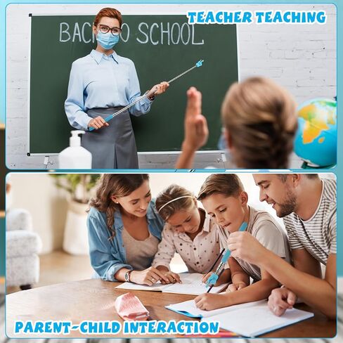 مابور 3 قطع مؤشر إصبع المعلم مؤشر اليد قابل للتمديد مؤشر تلسكوبي عصا للفصل الدراسي مؤشرات المعلم القابلة للسحب لمستلزمات مؤتمرات رياض الأطفال المدرسية in Kuwait