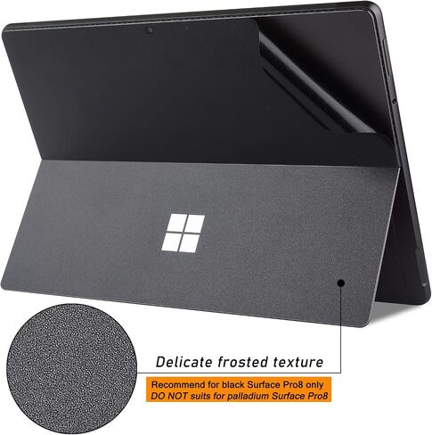 ملصق جلدي xisiciao لجهاز Surface Pro 9 (إصدار Microsoft 2022)، ملصق خلفي مقاس 13 بوصة، ملحقات حماية لغطاء الكمبيوتر المحمول من الفينيل الرفيع للغاية in Kuwait