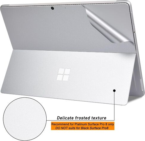 ملصق جلدي xisiciao لجهاز Surface Pro 9 (إصدار Microsoft 2022)، ملصق خلفي مقاس 13 بوصة، ملحقات حماية لغطاء الكمبيوتر المحمول من الفينيل الرفيع للغاية in Kuwait