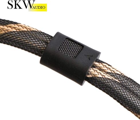 SKW Audiophiles كابل RCA 2RCA ذكر إلى 2RCA ذكر كابل توصيل نظام HiFi بقطر 7 مم 3.2 قدم/1 متر in Kuwait