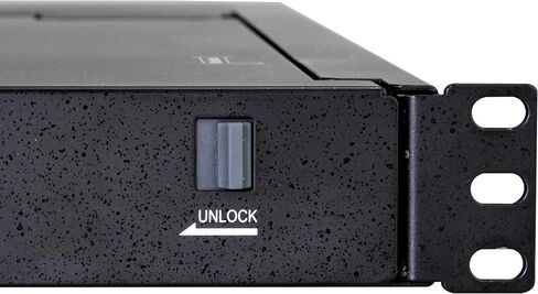وحدة تحكم StarTech.com Rackmount KVM - منفذ VGA KVM واحد مع شاشة LCD مقاس 17 بوصة لرف الخادم - درج KVM عالمي 1U LCD مميز بالكامل مع الكابلات والأجهزة - دعم USB - 50,000 MTBF (RKCONS1701) in Kuwait
