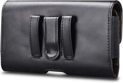 Tiflook Phone Holster for Samsung Galaxy S23 S22 S21 Ultra S20 FE S10 S9+ S8+ Note 20 Note 10 Plus A12 A32 A52 A02S A11 A21 A51 A71 PU Leather Cell Phone Pouch with Belt Clip Loop Card Holder,Black in Saudi Arabia