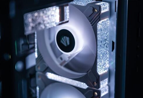 مروحة Asiahorse FS-S001 مقاس 120 مم RGB، إطار كامل من الأكريليك ARGB باللون الأبيض لحافظة الكمبيوتر، مراوح 5 فولت لمزامنة اللوحة الأم مع وحدة تحكم PWM تناظرية، 20+8 مصابيح LED قابلة للتحكم، مراوح كمبيوتر بمحامل هيدروليكية (3 عبوات) in Kuwait