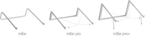 Rain Design 10084 mBar Pro+ Foldable Laptop Stand - Silver in Kuwait