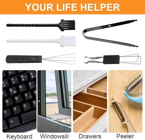7 قطع من أداة سحب غطاء المفاتيح، مزيل غطاء المفاتيح مع ملاقط غطاء المفاتيح للوحة المفاتيح الميكانيكية القابلة للتبديل السريع، وأدوات تنظيف لوحات المفاتيح in Kuwait