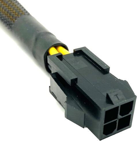 ATX 4-Pin Female to CPU 8(4+4) Pin Male Power Extension Cable for Motherboard (2 Pieces) in Kuwait