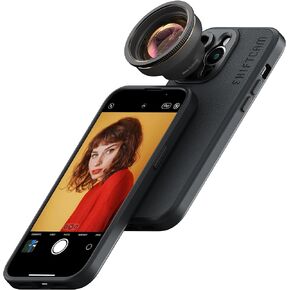 Shiftcam | LensUltra 1.55x Anamorphic Lens - 1.55x Magnification, 120° Angle - Plunge into Ultra-Wide Aspect Ratio, Signature Lens Flare, Dreamlike Depths, Superior Sharpness, Premium Design in Saudi Arabia