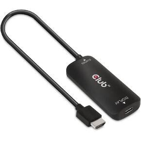 CLUB3D CAC-1336 HDMI™+ Micro USB to USB Type-C 4K120Hz or 8K30Hz M/F Active Adapter in Saudi Arabia