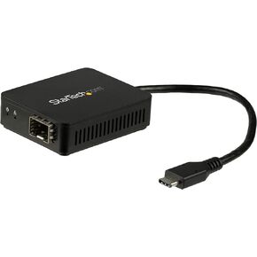 StarTech USB-C to Fiber Optic Converter, 1000BASE-SX/LX, Open SFP in Kuwait
