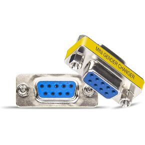 LinkStable DriverGenius RD232M2M DB9 Serial RS232 COM Gender Changer for USB to RS232 Serial Cable Adapter (Male/Male) in Saudi Arabia