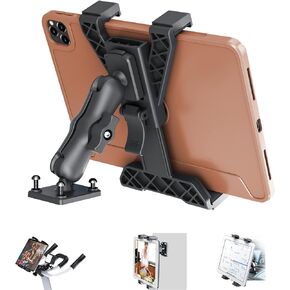 PLDHPRO iPad Holder for car Heavy Duty Drill Base, Compatible with iPad/iPad Mini Samsung Galaxy (All 7" - 11.5") Tablets, Tablet Mount for Desk/Car/Wall/Truck/Commercial Vehicles Dash in Kuwait