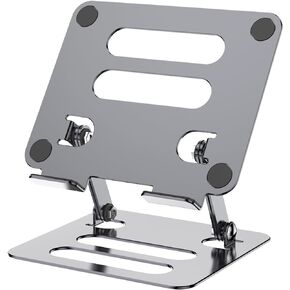 حامل تابلت قابل للتعديل من سي ان ايه كيه دي جي، حامل تابلت للمكتب متوافق مع ايباد برو 9.7، 10.5، 12.9، ايباد اير ميني 4 3 (6-13 انش) - فضي in Kuwait