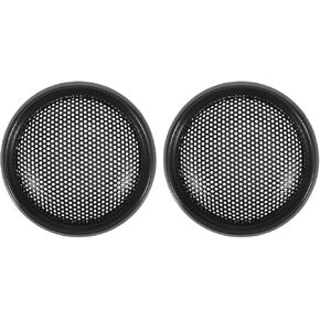 X AUTOHAUX 2pcs 1.5" Black Audio Speaker Cover Mesh Subwoofer Grill Horn Guard Protector in Saudi Arabia