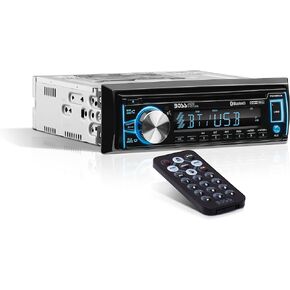 BOSS Audio Systems 750BRGB Single DIN Bluetooth Car Stereo, USB, AUX Input in Kuwait