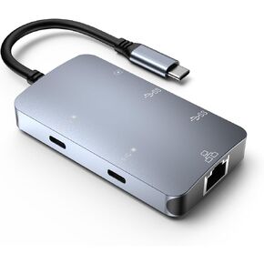 Oiiwak 6-in-1 USB-C Laptop Docking Station in Kuwait