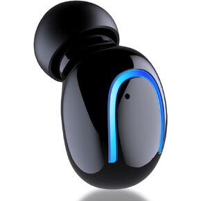 MALIHOO Mini Bluetooth Single Earbud Small Wireless Invisible Headphones，Single Earphone with 6 Hour Playtime for iPhone and Android Smart Phones PC TV Audiobook in Saudi Arabia