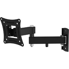 Swift Mount Steel Tilting TV Wall Mount for TVs up to 25" in Black
