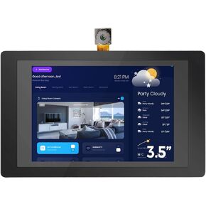 شاشة لمس ESP32 طرفية 3.5 بوصة مع كاميرا OV2640 SPI TFT شاشة تعمل باللمس بالسعة متوافقة مع LVGL لمشاريع IoT لمساعد المنزل الذكي in Kuwait