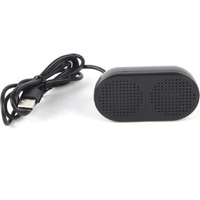 سماعات كمبيوتر محمولة، مكبر صوت مكتبي سلكي يعمل بمنفذ USB، مكبر صوت صغير للكمبيوتر الشخصي لشاشة الكمبيوتر المحمول للكمبيوتر المكتبي، التوصيل والتشغيل، متوافق مع أنظمة التشغيل Windows وmacOS ونظام Chrome OS وما إلى ذلك in Kuwait