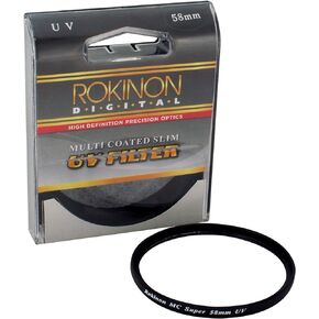 Rokinon MC-UV58 Multi-Coated Slim Pro 58 mm UV Filter in Saudi Arabia