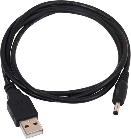 USB to DC Power Cord, [2 Pack] 0.25m USB 2.0 A Type Male to DC 5.5 x 2.1mm 5V Power Plug Connector Cable Power Charging Adapter (USB to DC 5.5 x 2.1mm) in Saudi Arabia