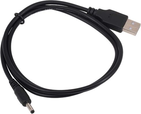 USB to DC Power Cord, [2 Pack] 0.25m USB 2.0 A Type Male to DC 5.5 x 2.1mm 5V Power Plug Connector Cable Power Charging Adapter (USB to DC 5.5 x 2.1mm) in Saudi Arabia