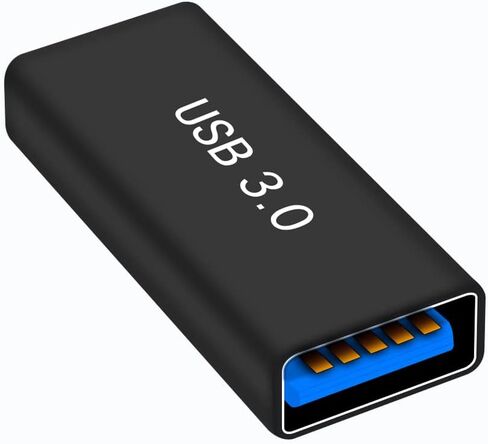 ZJKJHJY USB 3.0 Type A Female to Female Extension Adapter, USB to USB Adapter,2 Pack in Saudi Arabia