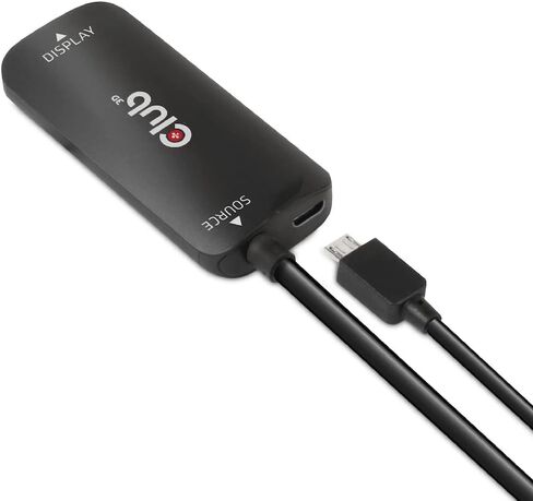 كلوب 3دي CAC-1336 HDMI™+ مايكرو USB الى USB نوع C 4K120Hz او 8K30Hz M/F محول نشط in Saudi Arabia