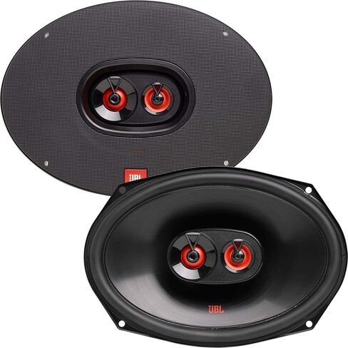 JBL Club 9632 - مكبر صوت سيارة ثلاثي الاتجاهات 6 × 9 بوصة وClub 322F - 3.5 بوصة، نظام مكبر صوت مكون ثنائي الاتجاه (بدون شواية) in Saudi Arabia