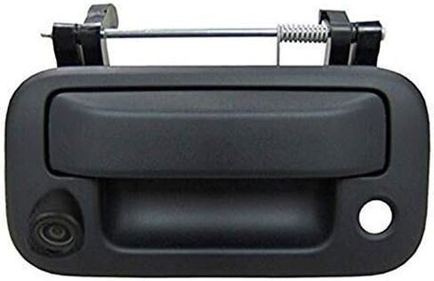 كاميرا للعرض الخلفي للكاميرا من Ford مزودة بمقبض خلفي للباب الخلفي، كاميرا رؤية خلفية للسيارة، لكاميرا فورد F150/F250/F350/F450/F550 (اللون: أسود) in Kuwait