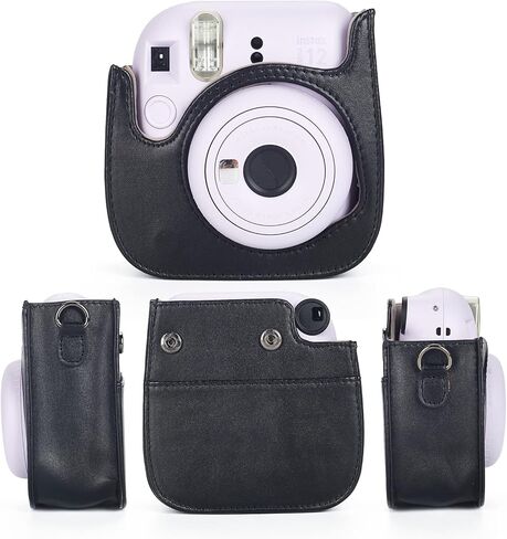 Phetium Instant mini 12 Camera Protective Case Compatible with Instax Mini 12 11,Canvas Cover Bag with Pocket and Adjustable Shoulder Strap (Shining Rainbow) in Saudi Arabia