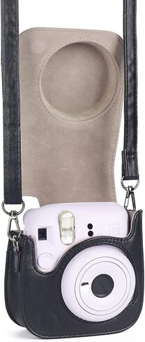 Phetium Instant mini 12 Camera Protective Case Compatible with Instax Mini 12 11,Canvas Cover Bag with Pocket and Adjustable Shoulder Strap (Shining Rainbow) in Saudi Arabia