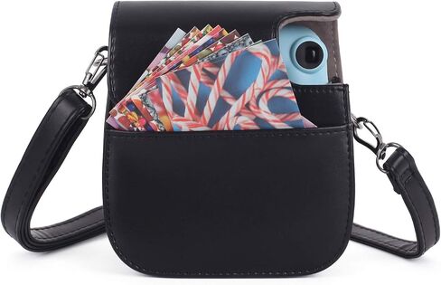Phetium Instant mini 12 Camera Protective Case Compatible with Instax Mini 12 11,Canvas Cover Bag with Pocket and Adjustable Shoulder Strap (Shining Rainbow) in Saudi Arabia